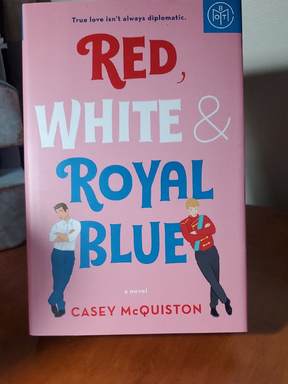 Red, White & Royal Blue by Casey McQuiston - Pink Cover (11)